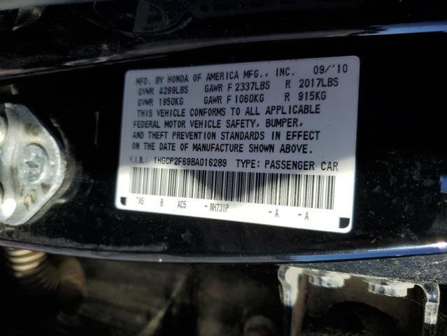 Photo 11 VIN: 1HGCP2F69BA016289 - HONDA ACCORD SE 