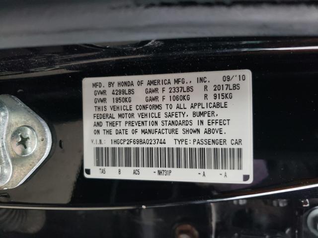 Photo 9 VIN: 1HGCP2F69BA023744 - HONDA ACCORD SE 