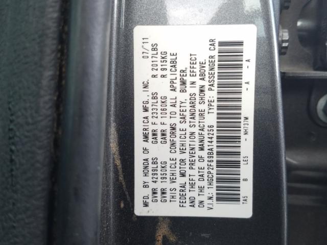 Photo 9 VIN: 1HGCP2F69BA144256 - HONDA ACCORD SE 