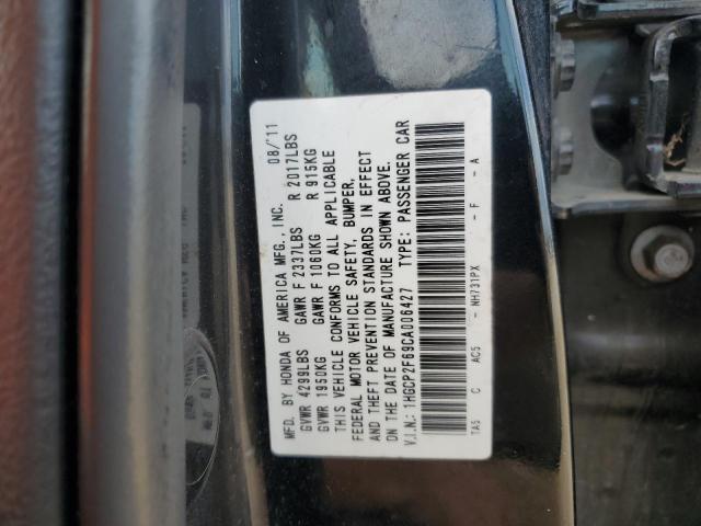 Photo 11 VIN: 1HGCP2F69CA006427 - HONDA ACCORD SE 