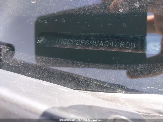 Photo 8 VIN: 1HGCP2F69CA042800 - HONDA ACCORD 