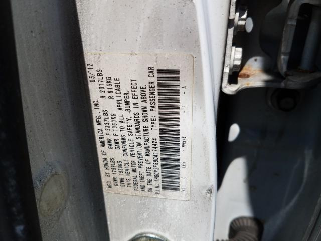 Photo 9 VIN: 1HGCP2F69CA174424 - HONDA ACCORD SE 