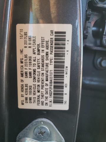 Photo 12 VIN: 1HGCP2F6XBA037071 - HONDA ACCORD SE 