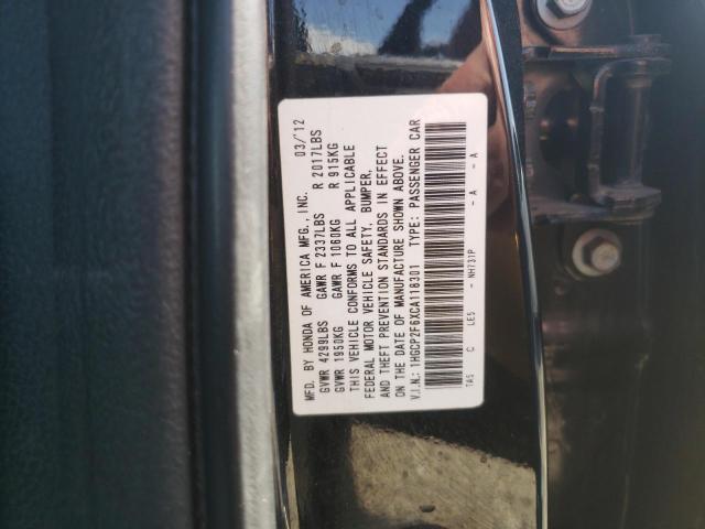 Photo 11 VIN: 1HGCP2F6XCA118301 - HONDA ACCORD SE 