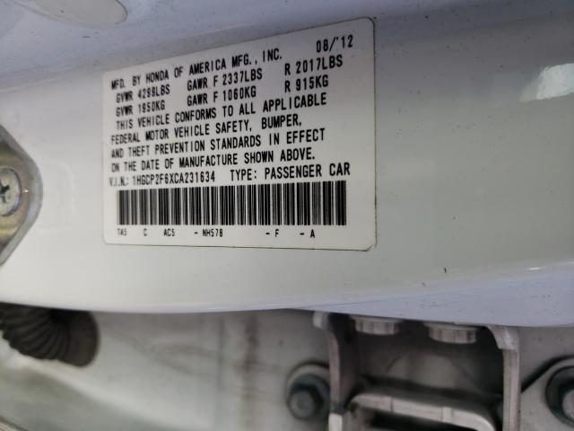 Photo 9 VIN: 1HGCP2F6XCA231634 - HONDA ACCORD 