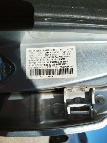 Photo 9 VIN: 1HGCP2F6XCA238762 - HONDA ACCORD SE 