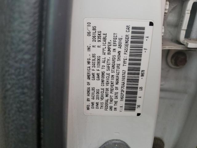 Photo 12 VIN: 1HGCP2F70AA169747 - HONDA ACCORD 