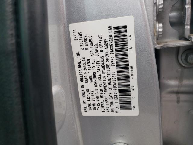 Photo 12 VIN: 1HGCP2F70CA008527 - HONDA ACCORD EX 