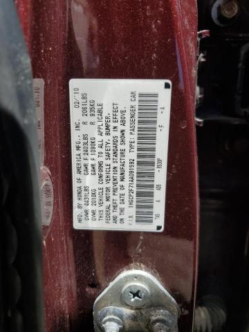 Photo 11 VIN: 1HGCP2F71AA091592 - HONDA ACCORD EX 