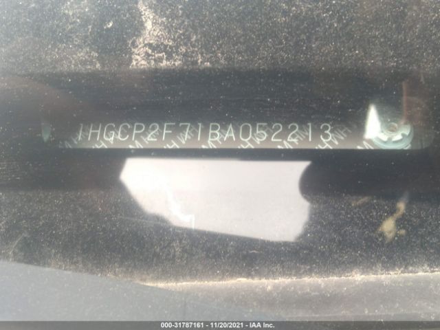 Photo 8 VIN: 1HGCP2F71BA052213 - HONDA ACCORD SDN 