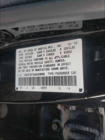 Photo 9 VIN: 1HGCP2F72AA068886 - HONDA ACCORD EX 