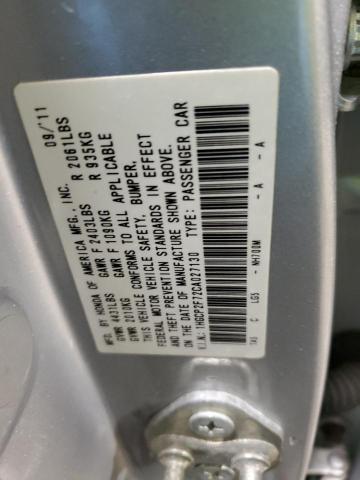 Photo 11 VIN: 1HGCP2F72CA027130 - HONDA ACCORD 