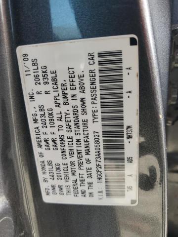 Photo 11 VIN: 1HGCP2F73AA058027 - HONDA ACCORD 