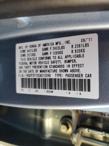 Photo 12 VIN: 1HGCP2F73CA013348 - HONDA ACCORD EX 