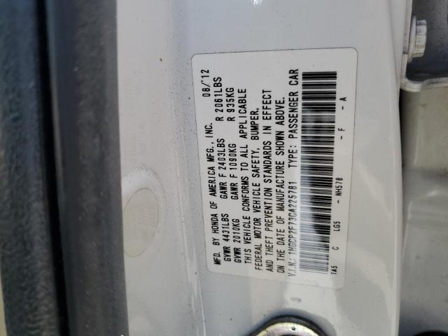 Photo 12 VIN: 1HGCP2F73CA225781 - HONDA ACCORD 