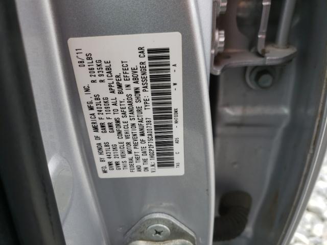 Photo 9 VIN: 1HGCP2F75CA007387 - HONDA ACCORD EX 