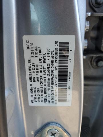 Photo 11 VIN: 1HGCP2F75CA201563 - HONDA ACCORD EX 