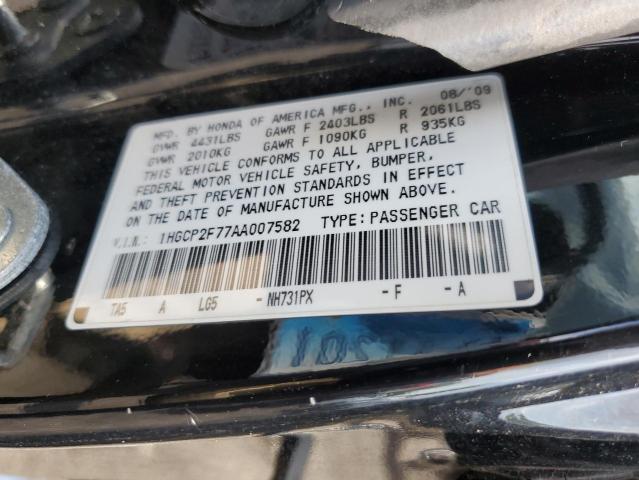 Photo 12 VIN: 1HGCP2F77AA007582 - HONDA ACCORD EX 