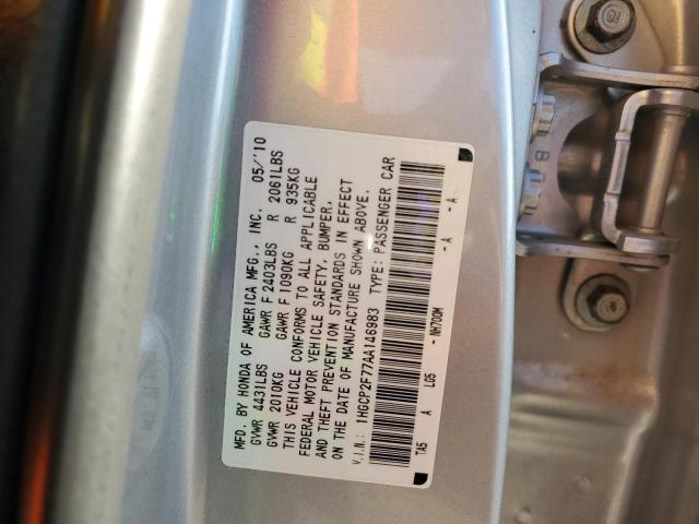 Photo 11 VIN: 1HGCP2F77AA146983 - HONDA ACCORD 