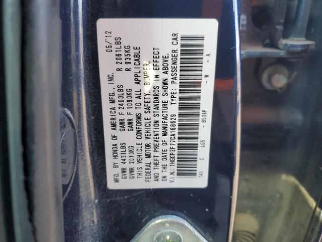 Photo 11 VIN: 1HGCP2F77CA168629 - HONDA ACCORD 