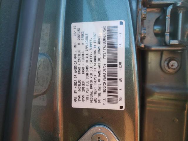 Photo 9 VIN: 1HGCP2F78AA106752 - HONDA ACCORD EX 