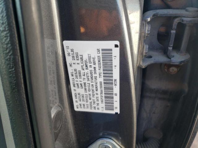 Photo 9 VIN: 1HGCP2F78AA156969 - HONDA ACCORD EX 