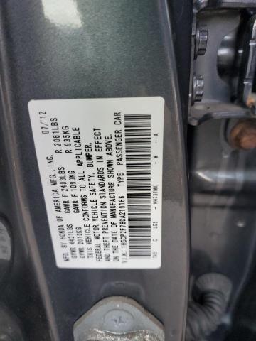 Photo 11 VIN: 1HGCP2F78CA219166 - HONDA ACCORD 