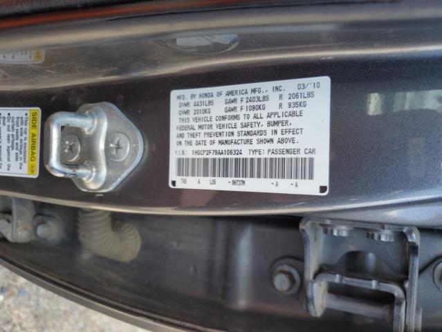 Photo 11 VIN: 1HGCP2F79AA106324 - HONDA ACCORD 