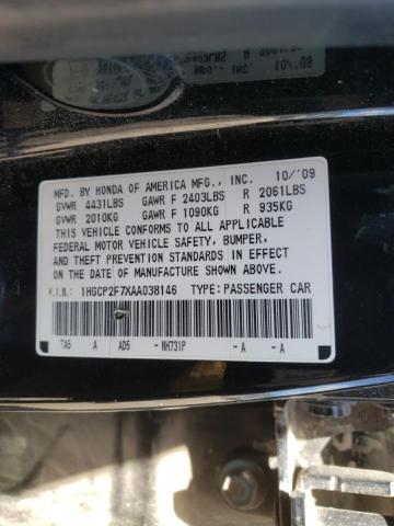 Photo 11 VIN: 1HGCP2F7XAA038146 - HONDA ACCORD EX 