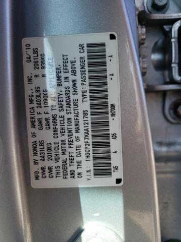 Photo 11 VIN: 1HGCP2F7XAA121785 - HONDA ACCORD EX 