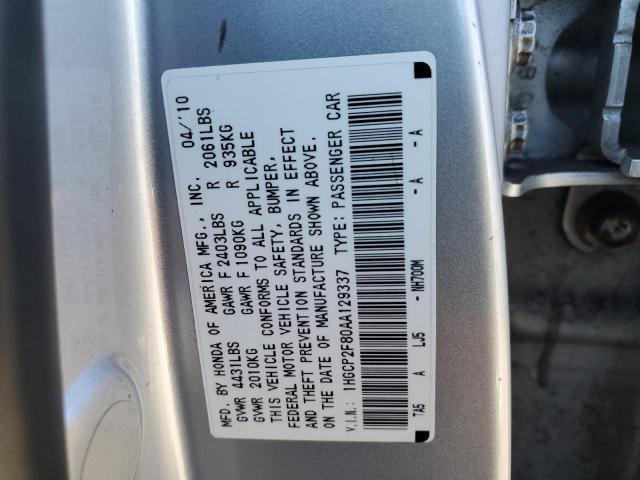 Photo 11 VIN: 1HGCP2F80AA129337 - HONDA ACCORD 