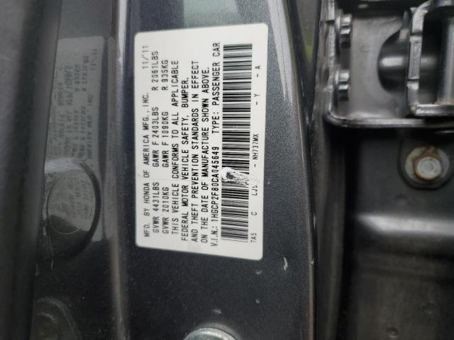 Photo 12 VIN: 1HGCP2F80CA045649 - HONDA ACCORD EXL 