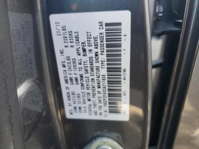 Photo 11 VIN: 1HGCP2F80CA217856 - HONDA ACCORD 