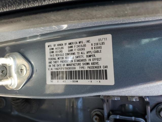 Photo 11 VIN: 1HGCP2F81BA085558 - HONDA ACCORD 