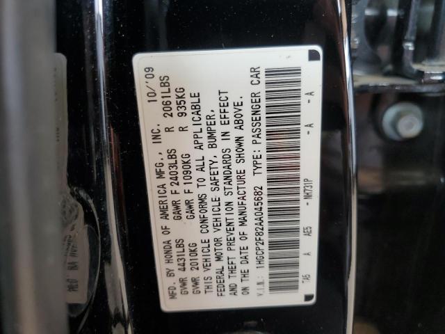 Photo 11 VIN: 1HGCP2F82AA045682 - HONDA ACCORD EXL 