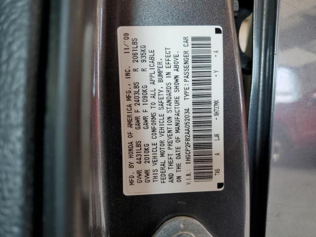 Photo 12 VIN: 1HGCP2F82AA052034 - HONDA ACCORD EXL 