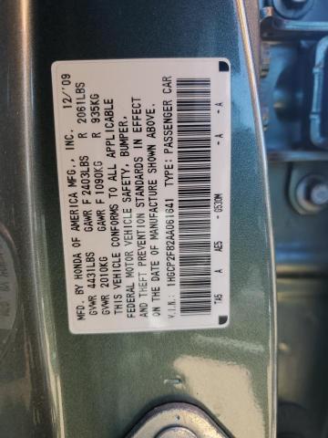 Photo 11 VIN: 1HGCP2F82AA061641 - HONDA ACCORD 