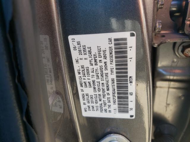 Photo 9 VIN: 1HGCP2F82AA157480 - HONDA ACCORD EXL 