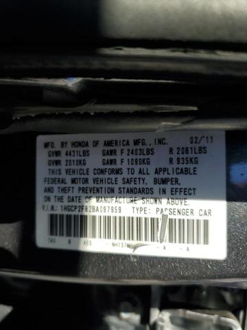 Photo 12 VIN: 1HGCP2F82BA097959 - HONDA ACCORD 