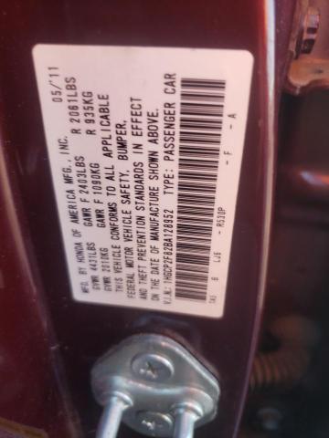 Photo 11 VIN: 1HGCP2F82BA128952 - HONDA ACCORD 