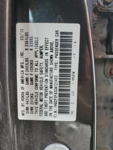 Photo 11 VIN: 1HGCP2F82CA121422 - HONDA ACCORD 