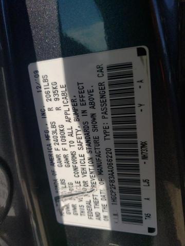 Photo 11 VIN: 1HGCP2F83AA066220 - HONDA ACCORD EXL 