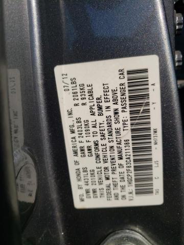 Photo 11 VIN: 1HGCP2F83CA211386 - HONDA ACCORD EXL 