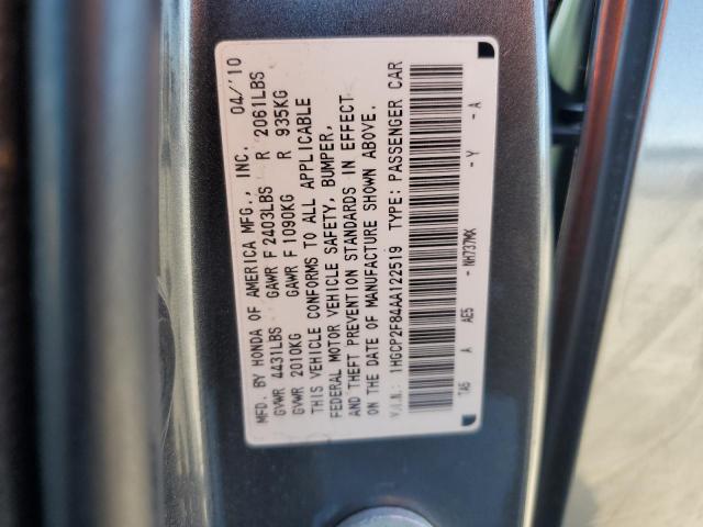 Photo 11 VIN: 1HGCP2F84AA122519 - HONDA ACCORD 