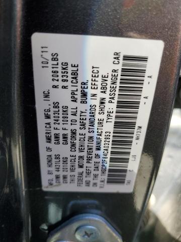 Photo 11 VIN: 1HGCP2F84CA032953 - HONDA ACCORD EXL 