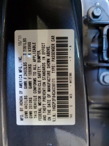 Photo 11 VIN: 1HGCP2F84CA038171 - HONDA ACCORD 