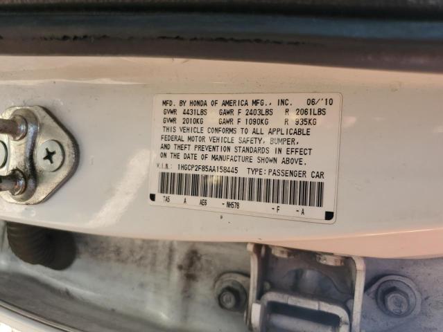 Photo 11 VIN: 1HGCP2F85AA158445 - HONDA ACCORD EXL 