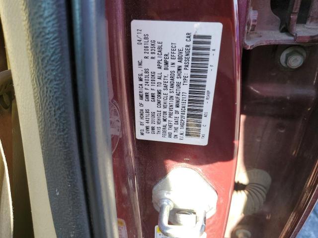 Photo 11 VIN: 1HGCP2F85CA152177 - HONDA ACCORD EXL 