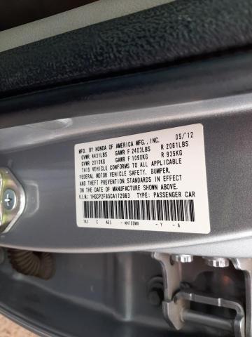 Photo 9 VIN: 1HGCP2F85CA172963 - HONDA ACCORD EXL 