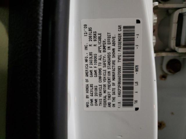 Photo 9 VIN: 1HGCP2F86AA070083 - HONDA ACCORD EXL 